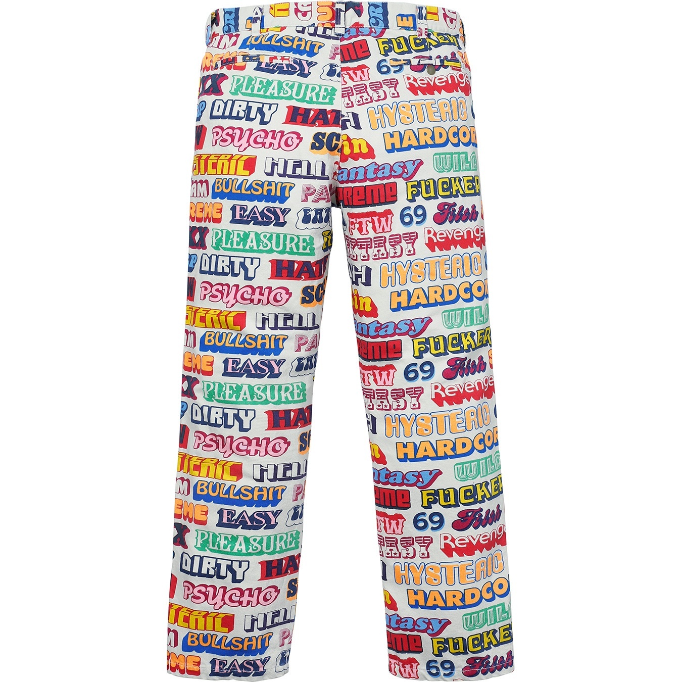 Supreme/HYSTERIC GLAMOUR Text Work Pant view 5